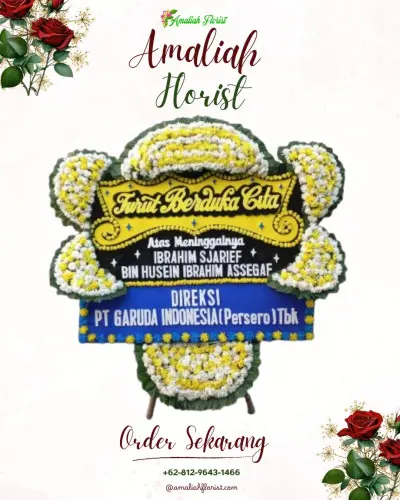 Papan Bunga Duka di Ngabab